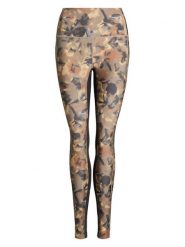 Rethinkit Legginsy sportowe "Beth" w kolorze jasnobrązowo-beżowym rozmiar: M. Brązowe legginsy sportowe Rethinkit, m, bez wzorów, z materiału, z podwyższonym stanem, outdoorowe. Za 122.67 zł.
