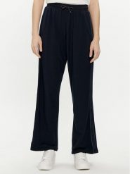 Tommy Hilfiger Spodnie dresowe UW0UW04771 Granatowy Relaxed Fit. Niebieskie spodnie dresowe TOMMY HILFIGER, m, bez wzorów, z dresówki. Za 209.99 zł.