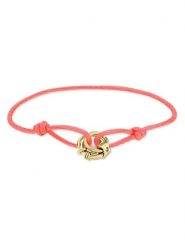 Liebeskind Bransoletka z elementem ozdobnym rozmiar: onesize. Czerwone bransoletki Liebeskind, ze stali. Za 122.38 zł.