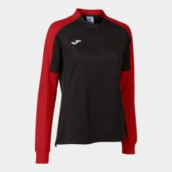 Bluza do piłki nożnej damska Joma Eco Championship. Czarne bluzy Joma, xl, bez wzorów, z materiału, bez kaptura. Za 150.15 zł.