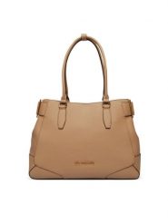 LOVE MOSCHINO Torebka JC4095PP1PLT1105 Beżowy. Brązowe torebki klasyczne Love Moschino, bez wzorów, ze skóry, bez dodatków. Za 1,059.00 zł.