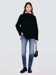 BIG STAR Sweter w kolorze czarnym rozmiar: L/XL. Czarne swetry Big Star, l, bez wzorów, bez ramiączek. Za 129.99 zł.