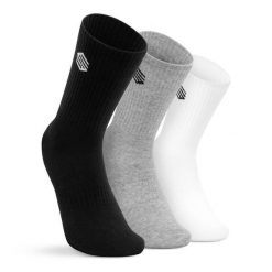 Skarpety sportowe Lifestyle unisex SIROKO Step. Białe skarpety SIROKO, bez wzorów, z bawełny. Za 33.00 zł.