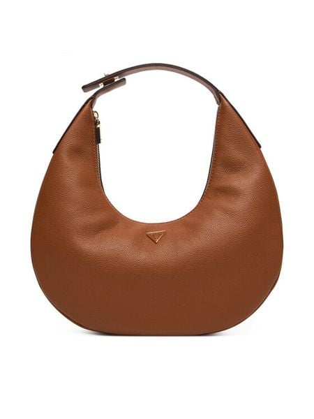 Guess Torebka Evie HWBG96 64020 Brązowy. Brązowe torebki klasyczne Guess, z aplikacjami, ze skóry, bez dodatków. Za 639.99 zł.