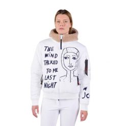 Kurtka narciarska Rossignol JCC damska W Yety Fleecy Bomber JKT biała. Białe kurtki narciarskie Rossignol, xs, bez wzorów, bez kaptura, narciarskie. W wyprzedaży za 2,716.60 zł.