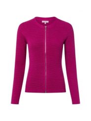 Lund Kardigan Kobiety Bawełna wyrazisty róż, XS. Czerwone kardigany Lund, xs, bez wzorów, z bawełny. Za 299.95 zł.