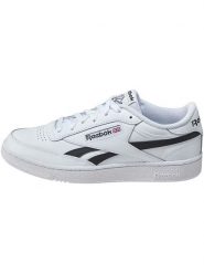 Reebok Skórzane sneakersy "Club C Revenge" w kolorze białym rozmiar: 43. Białe trampki Reebok, bez wzorów, bez zapięcia. Za 143.56 zł.