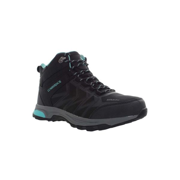 Buty trekkingowe damskie LUMBERJACK STOWE. Czarne trekkingi Lumberjack, z gumy, trekkingowe. Za 309.99 zł.