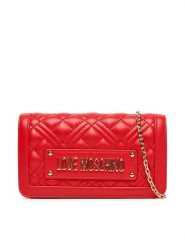 LOVE MOSCHINO Torebka JC5681PP0NLA0500 Czerwony. Czerwone torebki klasyczne Love Moschino, bez wzorów, ze skóry, bez dodatków. Za 639.99 zł.