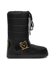 LOVE MOSCHINO Śniegowce JA24052G1LISB00B Czarny. Czarne trapery i śniegowce Love Moschino, z materiału. Za 829.99 zł.