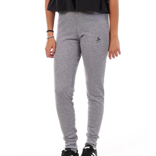 Legginsy Odlo Active Warm Szary Damski. Szare legginsy Odlo, xs, bez wzorów, z materiału. Za 214.00 zł.