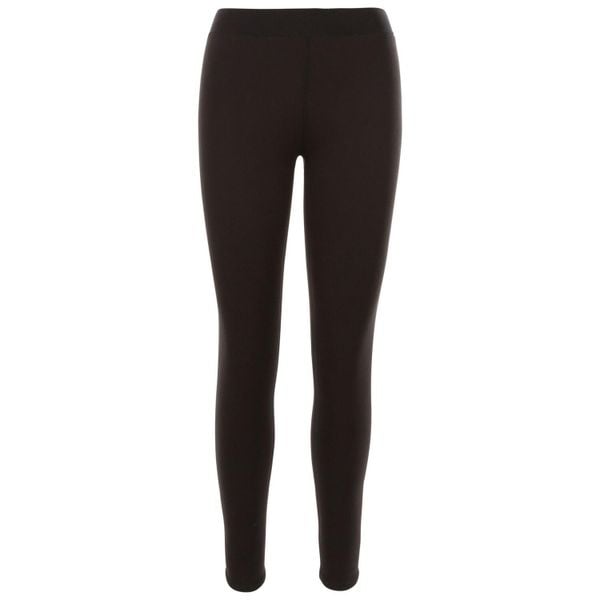 Legginsy Damskie Fuzzy Sherpa. Czarne legginsy Trespass, xl, bez wzorów, z dzianiny, długie. Za 149.99 zł.