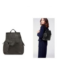 Christian Laurier Skórzany plecak "Roxy" w kolorze czarnym - 30 x 32 x 10 cm rozmiar: onesize. Czarne plecaki Christian Laurier, bez wzorów, z materiału. Za 295.86 zł.