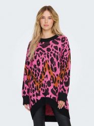 ONLY Sweter w kolorze różowym rozmiar: S. Różowe swetry Only, s, bez wzorów, bez ramiączek. Za 91.99 zł.