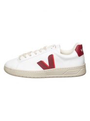 Veja Sneakersy "Urca" w kolorze biało-czerwonym rozmiar: 44. Białe trampki Veja, bez wzorów, bez zapięcia. Za 421.67 zł.