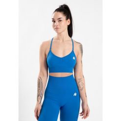 Olivia Bezszwowe Biustonosz sportowy - Niebieski. Niebieskie bielizna sportowa GORILLA WEAR, s, bez wzorów. Za 192.00 zł.