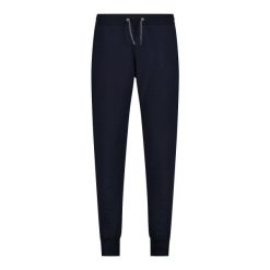 Spodnie bawełniane damskie CMP. Czarne spodnie dresowe CMP, bez wzorów, z bawełny. Za 205.55 zł.