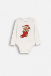 Body z długim rękawem. Body COCCODRILLO, bez wzorów, z bawełny. Za 39.90 zł.