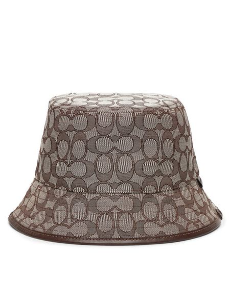 Coach Kapelusz 29CW944 Beżowy. Brązowe kapelusze Coach, bez wzorów, z poliesteru. Za 579.99 zł.