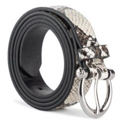 ACCCESSORIES 1W2-001-AW19 Brązowy. Brązowe paski ACCCESSORIES, bez wzorów, ze skóry ekologicznej. Za 29.99 zł.