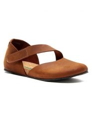 Comfortfusse Skórzane baleriny w kolorze brązowym rozmiar: 38. Brązowe baleriny Comfortfüße, bez wzorów, ze skóry, bez obcasa. Za 260.99 zł.