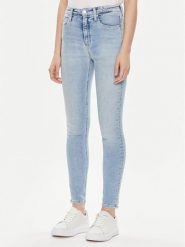 Calvin Klein Jeans Jeansy J20J223312 Niebieski Skinny Fit. Niebieskie jeansy Calvin Klein Jeans, bez wzorów. Za 249.99 zł.