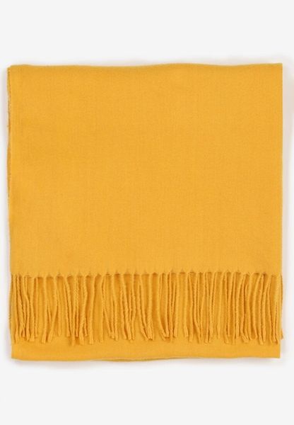 Żółty Szalik Inglidyr. Żółte szaliki Born2be, bez wzorów, eleganckie. Za 34.99 zł.