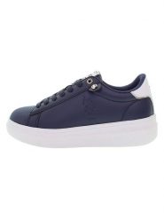 U.S. Polo Assn. Sneakersy w kolorze granatowo-białym rozmiar: 36. Białe trampki U.S. Polo Assn., bez wzorów, bez zapięcia. Za 197.63 zł.