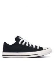 Converse Trampki Chuck Taylor All Star Madison Canvas 563508C Czarny. Czarne trampki Converse, bez wzorów, z materiału, bez zapięcia. Za 299.99 zł.