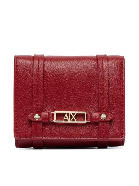 Armani Exchange Portfel XW002613 AF15632 U5102 Czerwony. Czerwone portfele Armani Exchange, bez wzorów, ze skóry. Za 329.99 zł.