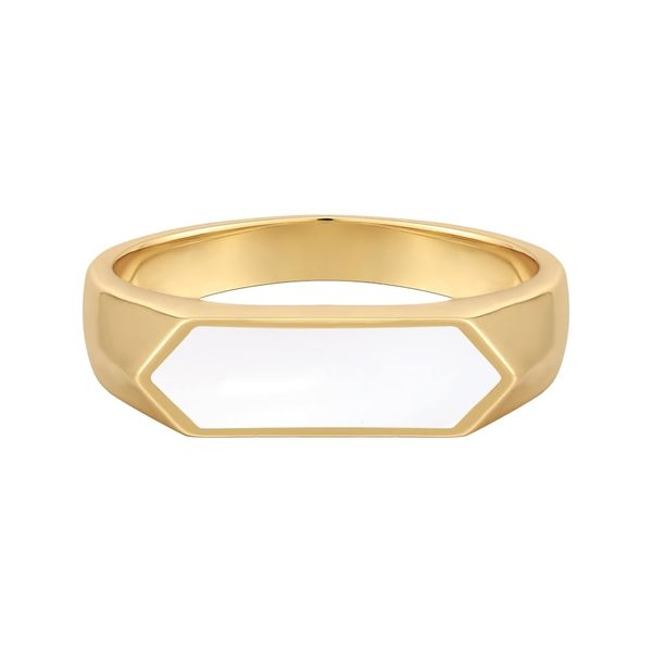 Glanzstücke München Pierścionek Srebro wysokiej próby Żółte złoto Pierścionki 1 ct Damski. Żółte pierścionki Glanzstücke München, pozłacane. Za 239.99 zł.