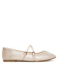 Aldo Baleriny Amberlee 14002489 Szary. Szare baleriny Aldo, bez wzorów, ze skóry, bez obcasa. Za 259.99 zł.