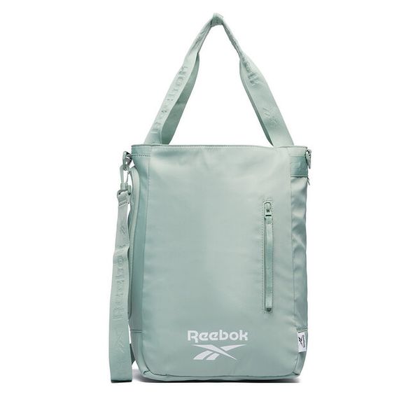 Torebka Reebok. Zielone torebki klasyczne Reebok, bez wzorów, bez dodatków. Za 159.99 zł.