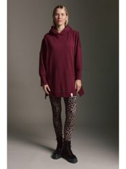 Cotton Candy Bluza w kolorze bordowym rozmiar: XL. Czerwone bluzy Cotton Candy, xl, bez wzorów, z kapturem. Za 161.73 zł.