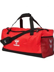 Torba sportowa Hummel Core 2.0. Czarne torby na ramię Hummel, bez wzorów, z materiału, sportowe, na ramię, bez dodatków. Za 236.00 zł.