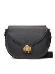 Furla Torebka Lotus WB01605 BX3916 N9800 Czarny. Czarne listonoszki Furla, bez wzorów, ze skóry, bez dodatków. Za 1,269.00 zł.