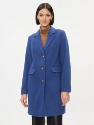 Vero Moda Płaszcz przejściowy 10288831 Niebieski Regular Fit. Niebieskie płaszcze Vero Moda, xs, bez wzorów, z syntetyku, bez kaptura. Za 319.99 zł.