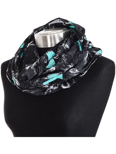 Buff Szal-koło w kolorze czarnym - 75 x 45 cm rozmiar: onesize. Czarne szaliki Buff, bez wzorów, z bawełny. Za 104.14 zł.