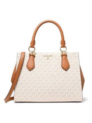 Michael Kors Torebka w kolorze kremowo-karmelowym - 28 x 21 x 14 cm rozmiar: onesize. Brązowe torby na ramię Michael Kors, bez wzorów, z materiału, przez ramię, bez dodatków. Za 1,034.71 zł.