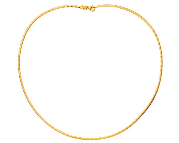 Złoty naszyjnik sztywny z zapięciem. Żółte naszyjniki Apart, złote. Za 4,669.00 zł.