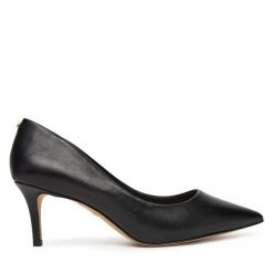 Szpilki Aldo. Czarne szpilki Aldo, bez wzorów, bez obcasa, na szpilce, bez zapięcia. Za 399.99 zł.