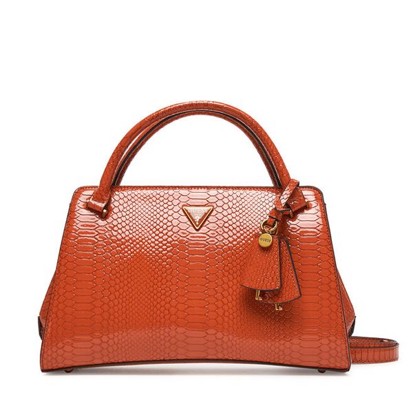 Torebka Guess. Brązowe torebki klasyczne Guess, z aplikacjami, bez dodatków. Za 419.99 zł.