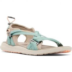 Buty do chodzenia damskie Columbia BL0102258. Niebieskie trekkingi Columbia, z materiału, trekkingowe. Za 379.00 zł.