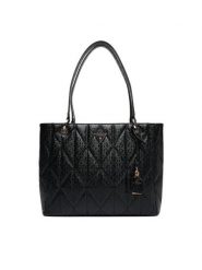Guess Torebka Aldina HWGG96 63250 Czarny. Czarne torebki klasyczne Guess, z aplikacjami, ze skóry, bez dodatków. Za 679.99 zł.