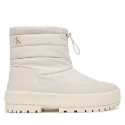 Śniegowce Calvin Klein. Białe trapery i śniegowce Calvin Klein. Za 489.99 zł.