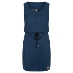 Sukienka damska LOAP Necla bez rękawów, niebieska, XL. Niebieskie sukienki Lolë, na co dzień, xl, bez wzorów, sportowe, bez kołnierzyka, bez ramiączek, sportowe. Za 200.99 zł.