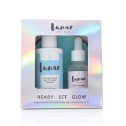Lunar Glow Zestaw prezentowy Zestawy kosmetyków do makijażu 1 ct Makeup Remover 1 pce. + Moisture Setting Spray 100 ml + Makeup Primer 30 ml 1 szt. Bazy pod makijaż Lunar Glow. Za 126.99 zł.