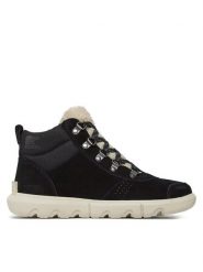 Sorel Trzewiki Explorer Next™ Hiker Wp NL5028-010 Czarny. Czarne botki Sorel, bez wzorów, ze skóry, bez obcasa, na płaskiej podeszwie, bez zapięcia. Za 549.99 zł.