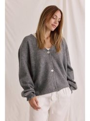 Cotton Candy Kardigan "Malia" w kolorze ciemnoszarym rozmiar: S. Szare kardigany Cotton Candy, s, bez wzorów. Za 241.56 zł.