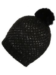 Regatta Czapka "Lorelai Hat IV" w kolorze czarnym rozmiar: onesize. Czarne czapki Regatta, bez wzorów, ze splotem. Za 43.95 zł.